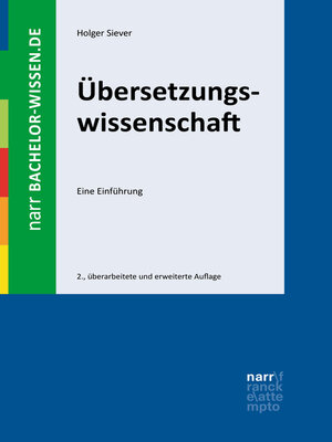 cover image of Übersetzungswissenschaft